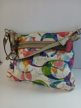 Coach Multicolor Signature 'C' Bag